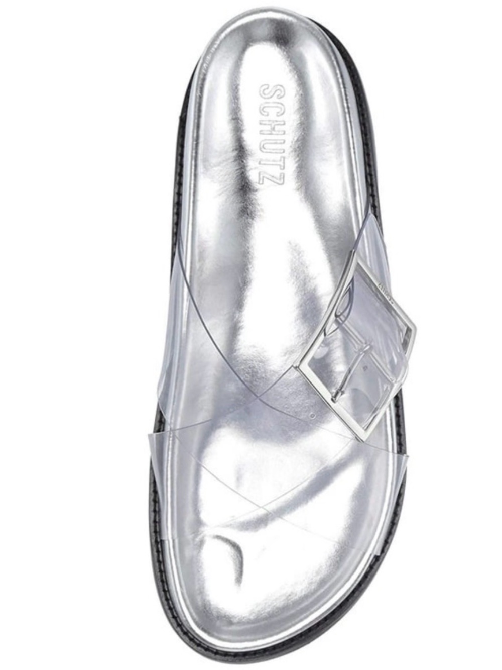 Schutz VINYL & METALLIC SANDAL
